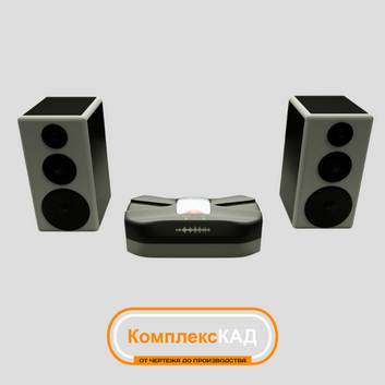 Промышленный дизайн аудиоустройства